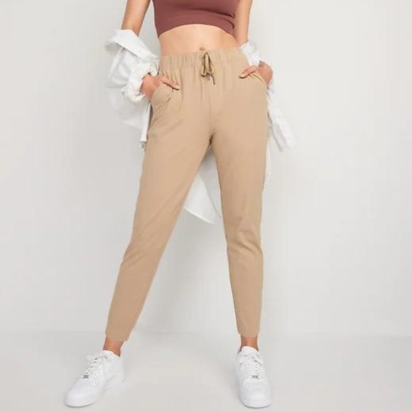 Old Navy High-Waisted Powersoft Coze Edition Slim Taper Pants for Women New - Picture 3 of 12